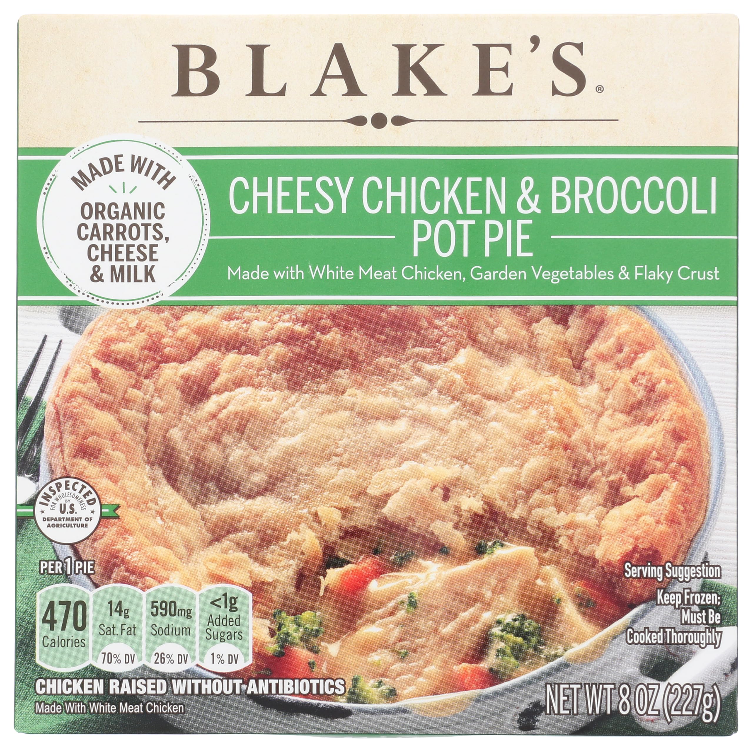 Chicken Broccoli Pot Pie