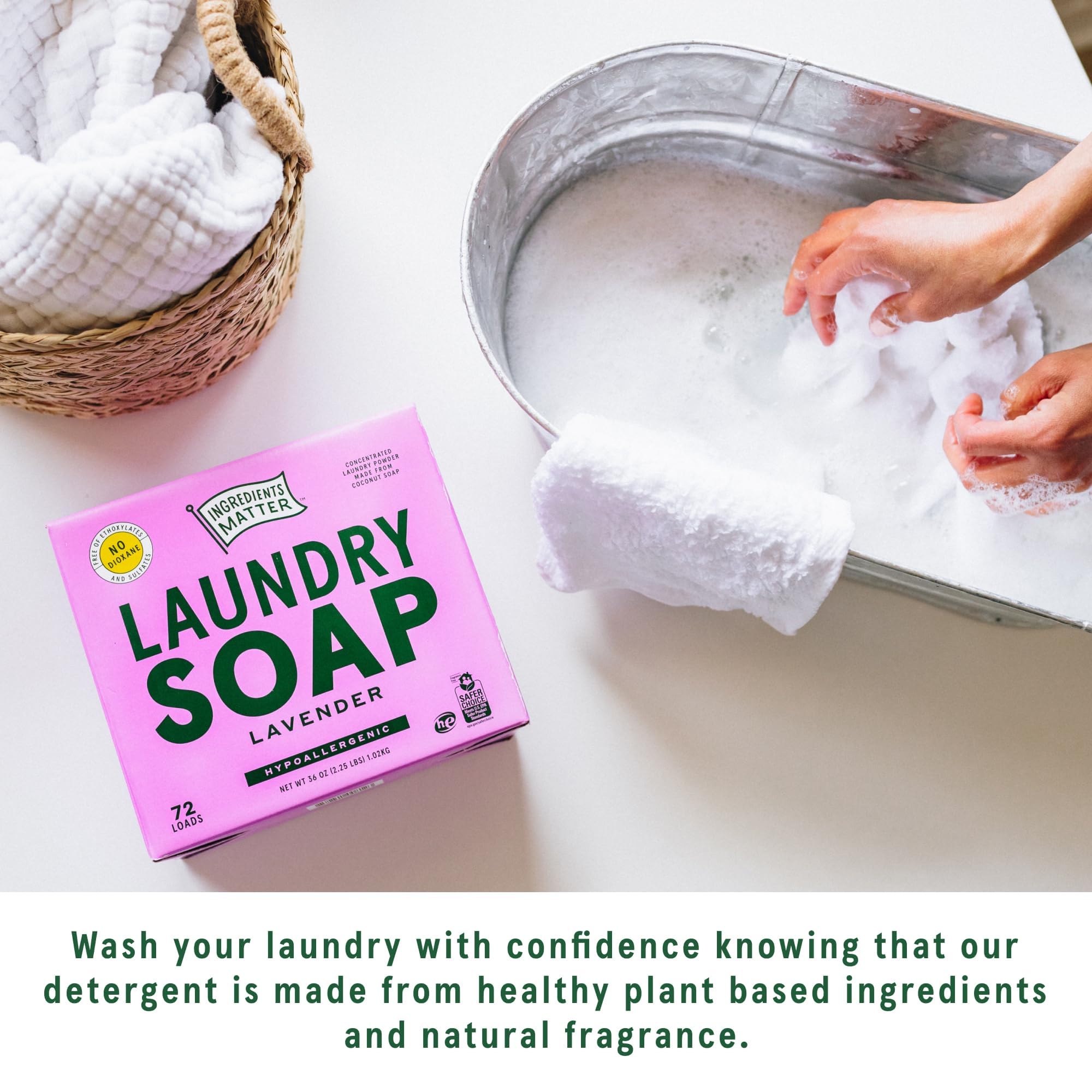 Laundry Soap Powder Lavender