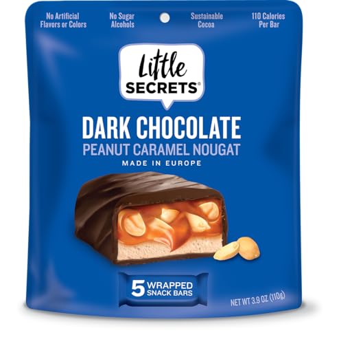 Dark Chocolate Nougat Bars (30-Count)