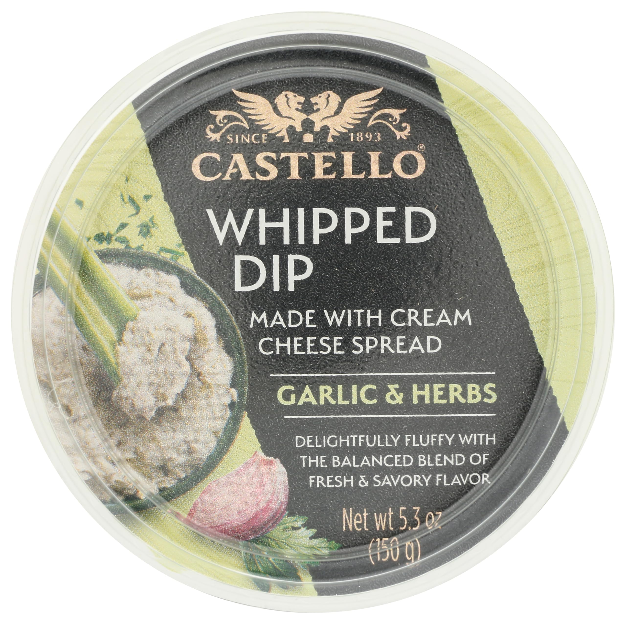 Dip Chs Whpd Grlc N Herb