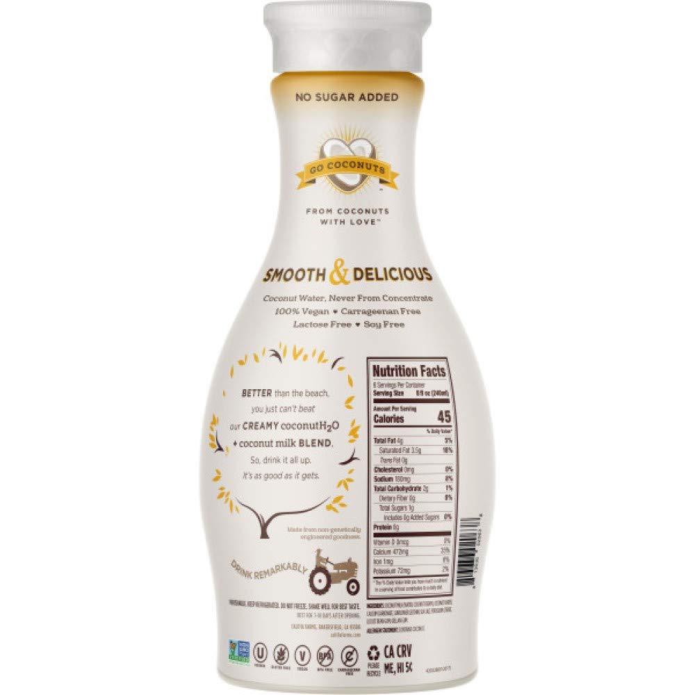 Go Coconuts Coconutmilk and Coconut Water Blend Nut Milk