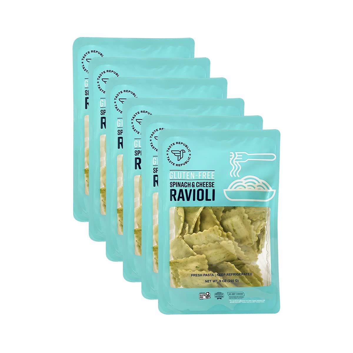 Spinach and Cheese Ravioli Cooks in Just 3 Minutes Fresh Pasta