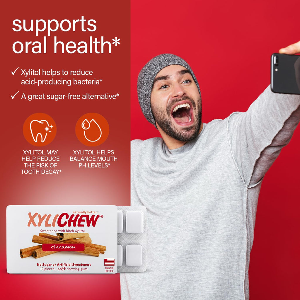 Non Aspartame Natural Oral Care Gum Xylitol Chewing