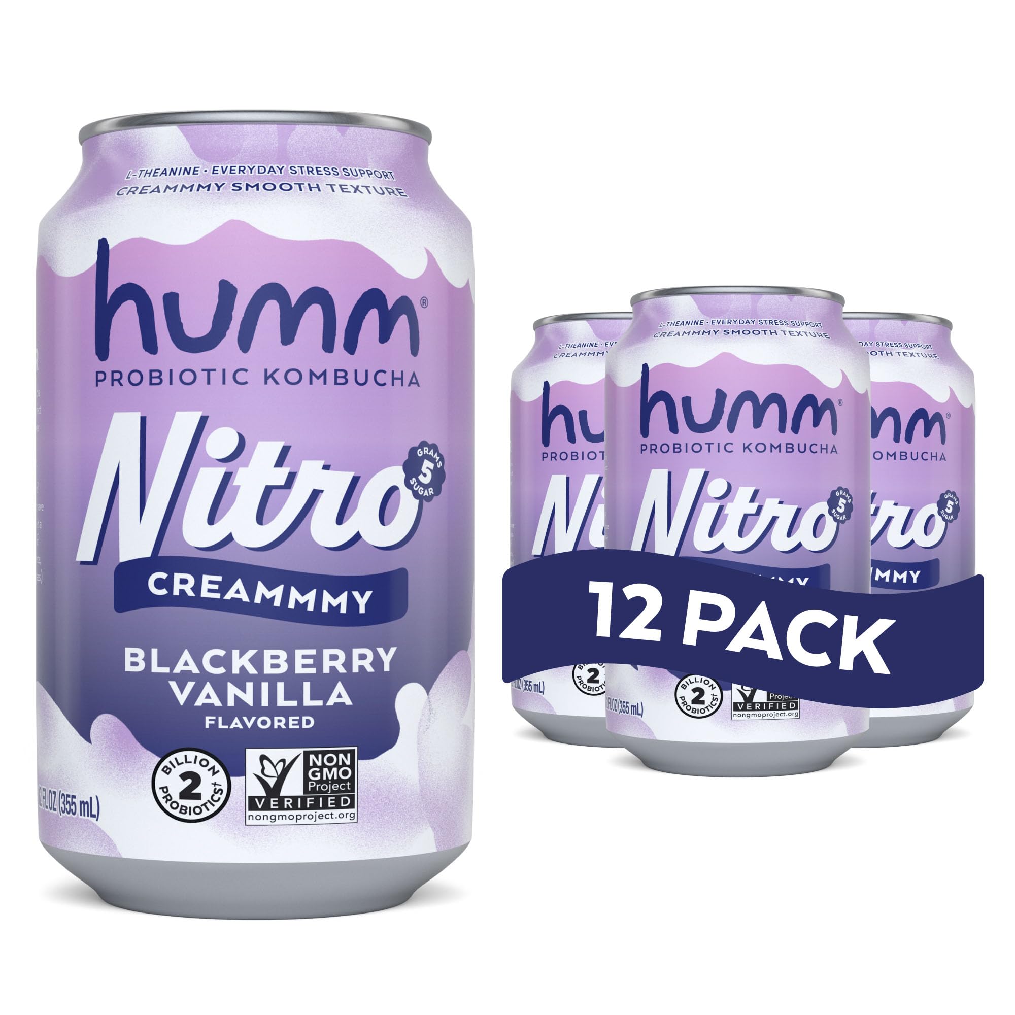 Creamy Smooth Probioitc Drink Sparkling Soda Nitro Kombucha