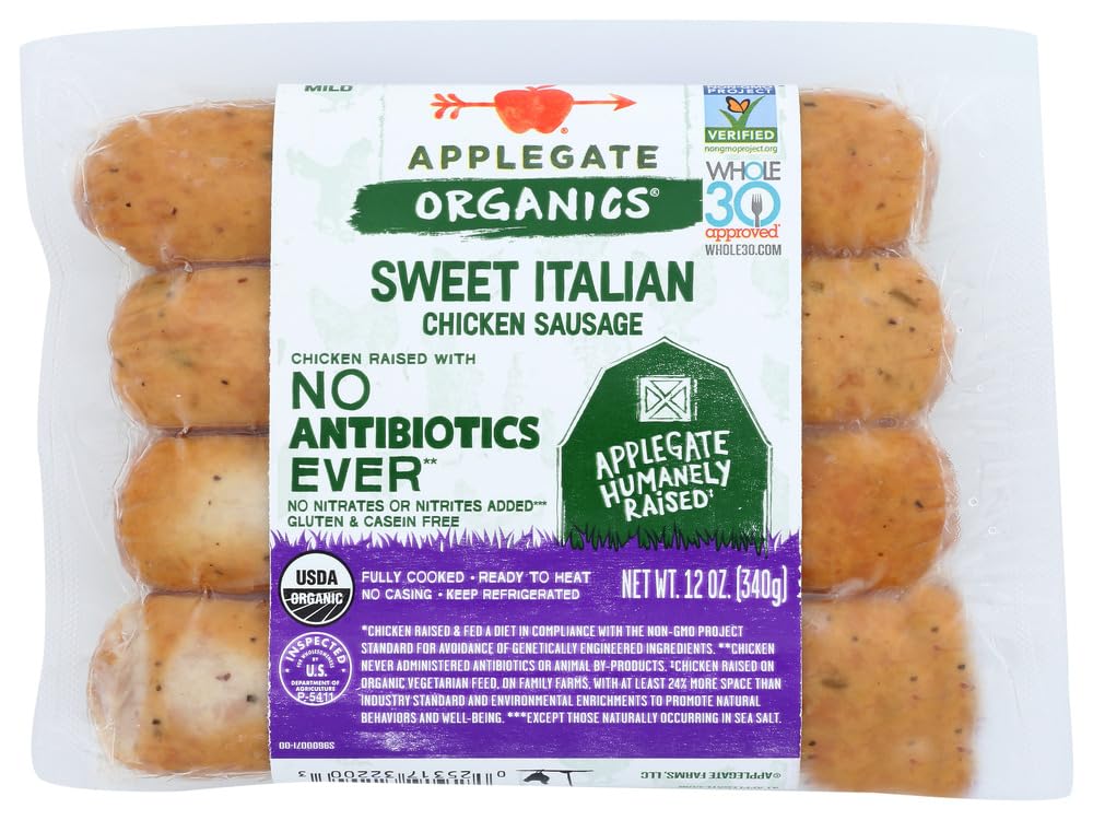 Sweet Italian Chicken Sausage