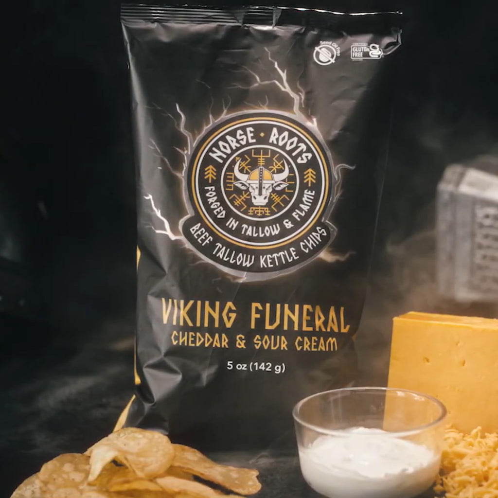 Beef Tallow Kettle Chips – Seed Oil Potato