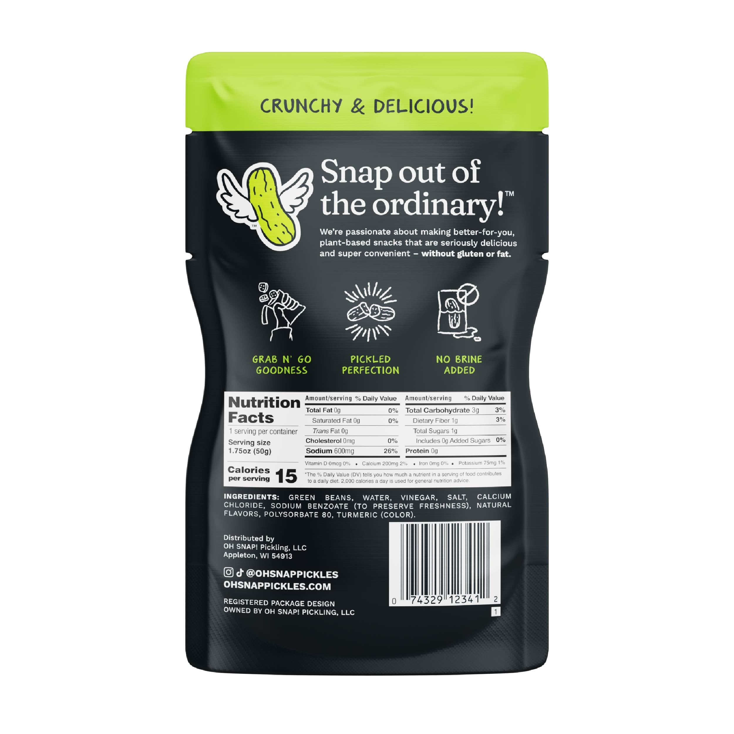 Cool Beans Pickled Green Beans (12-Pack)
