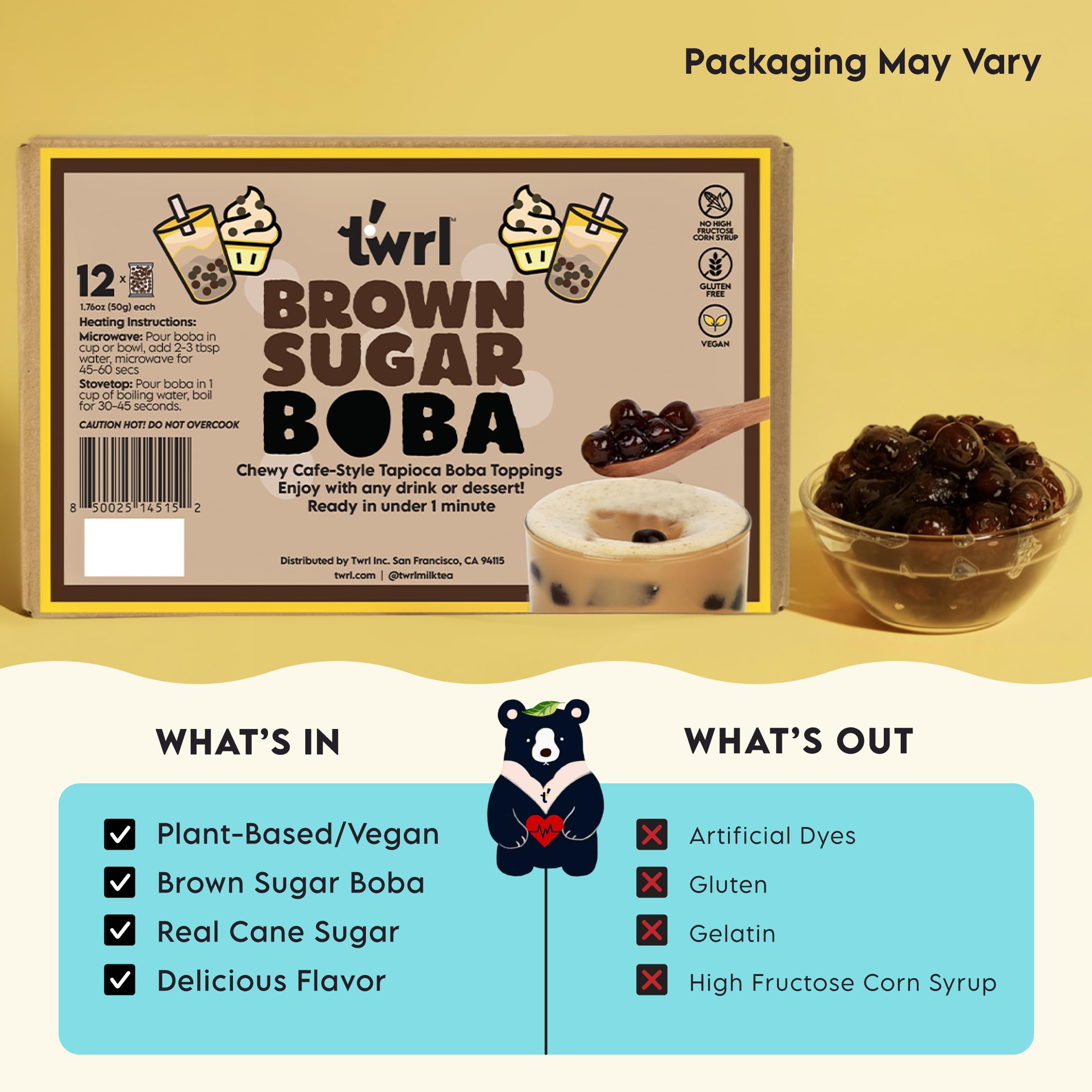Brown Sugar Boba Bubble Tea