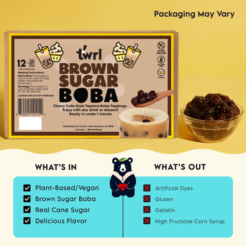 Brown Sugar Boba Bubble Tea