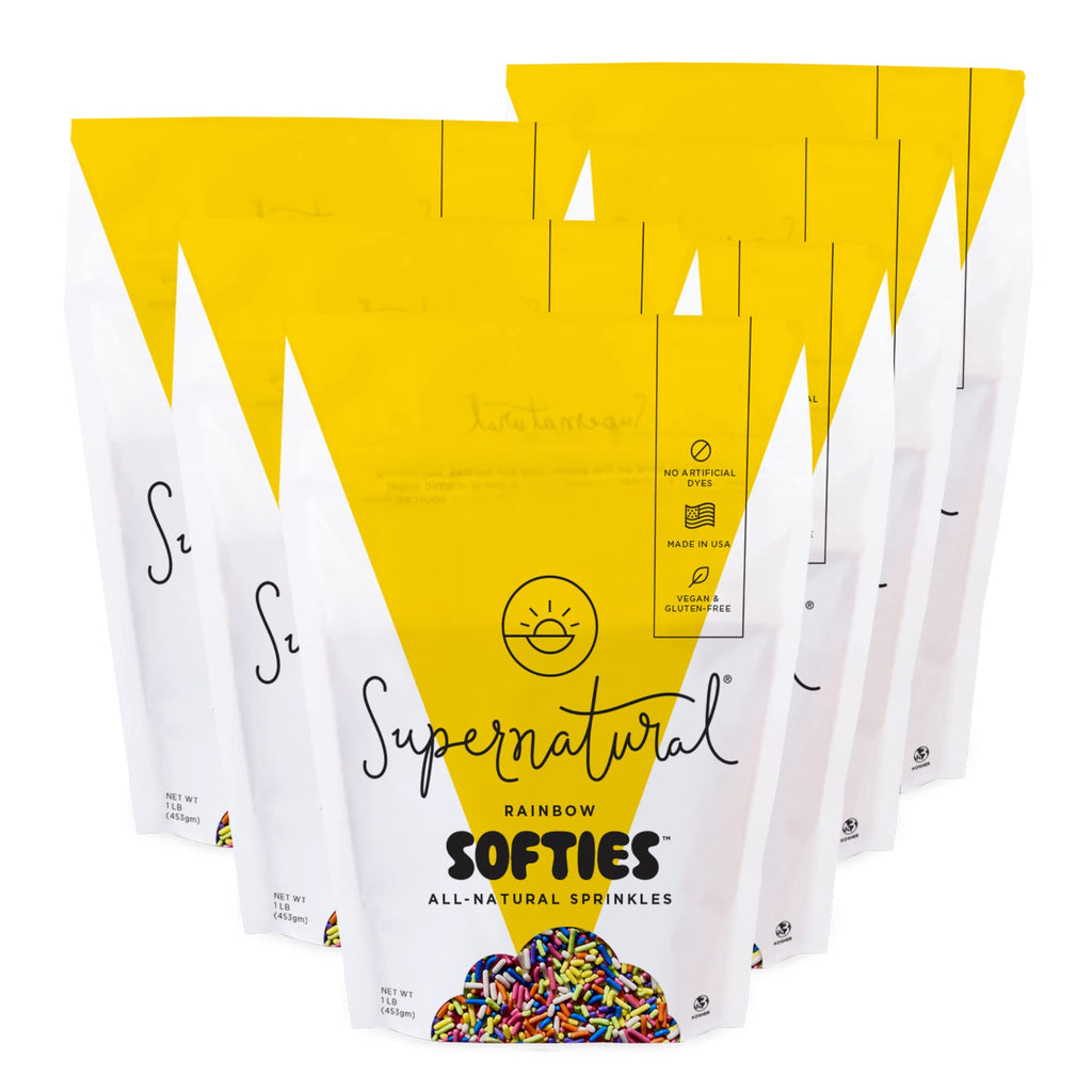 Rainbow Softies Natural Sprinkles Artificial Dyes