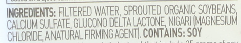 Organic Silken Tofu Water Pack
