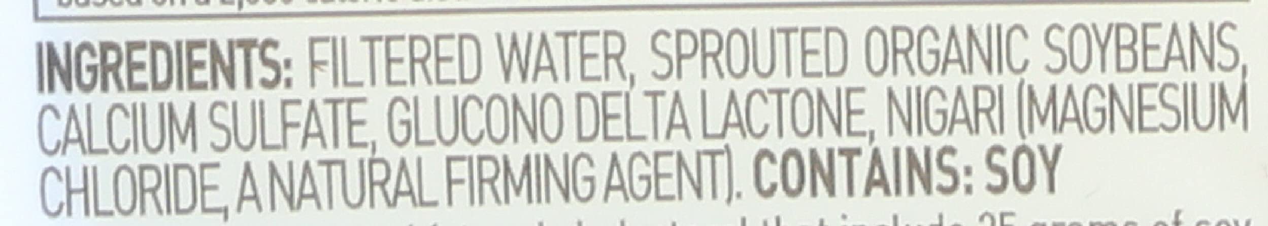 Organic Silken Tofu Water Pack