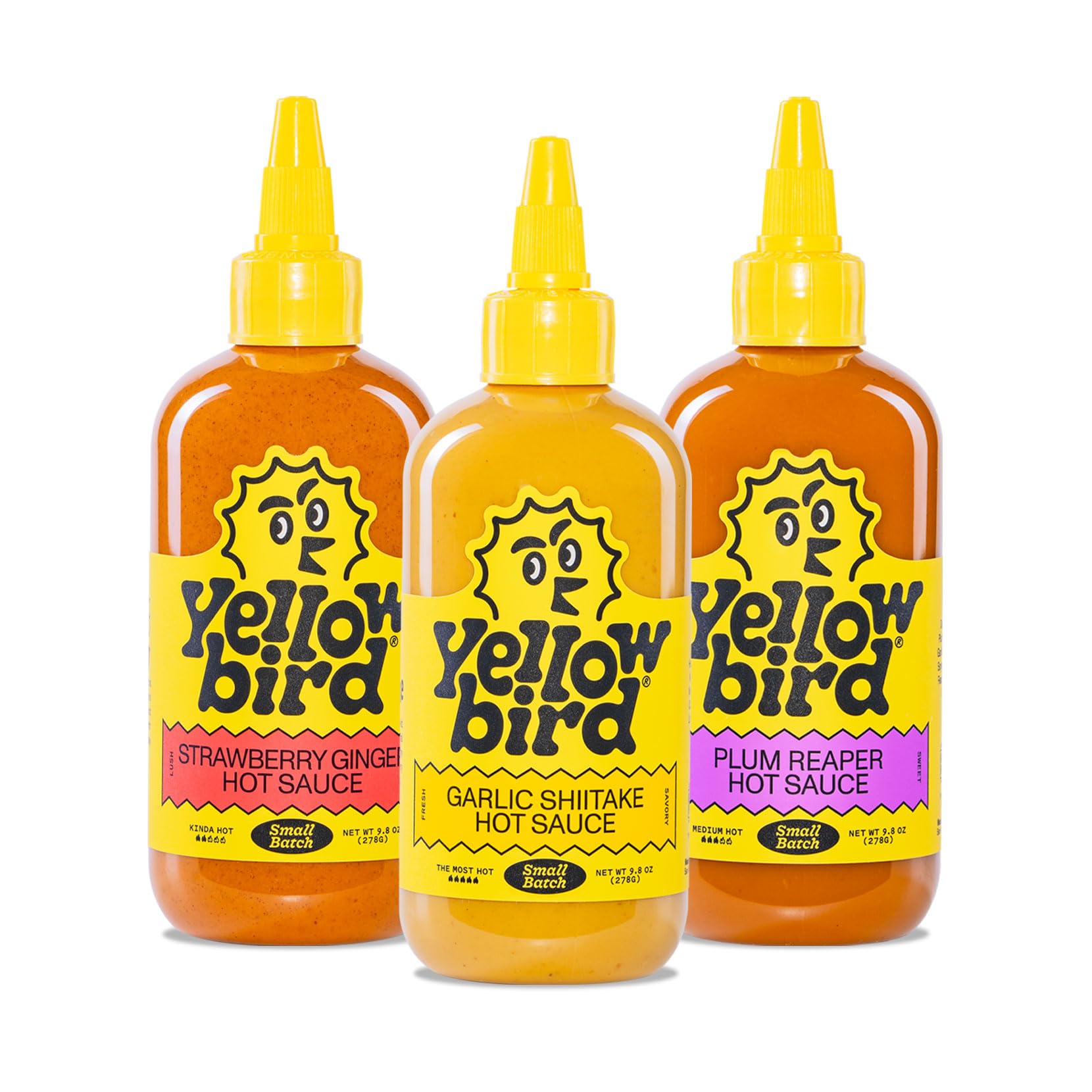 Yellowbird Small Batch Hot Sauce Collection – Garlic Shiitake