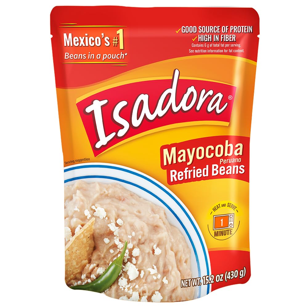Mayocoba Refried Beans in Pouch Protein Delicious Peruano Pinto