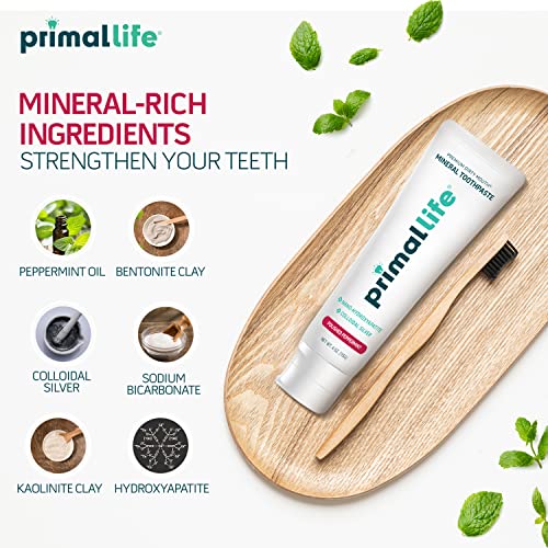 Dirty Mouth Mineral Toothpaste Nano-Hydroxyapatite Colloidal Silver