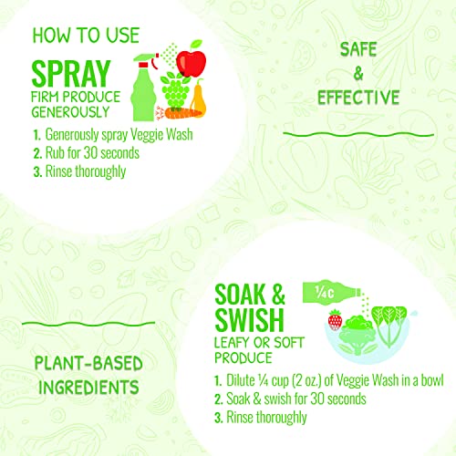 Organic Fruit and Vegetable Wash