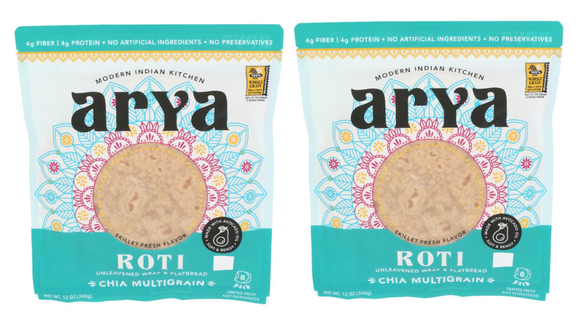 Arya Roti Chia Multigrain (2-Pack)