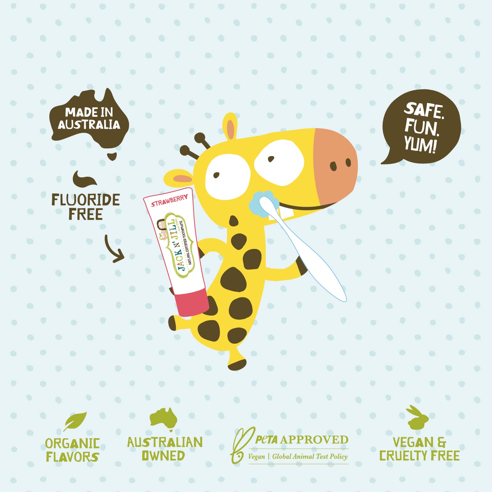 Natural Toddler Toothpaste Fluoride Training For Toddlers 1-3 40% Xylitol