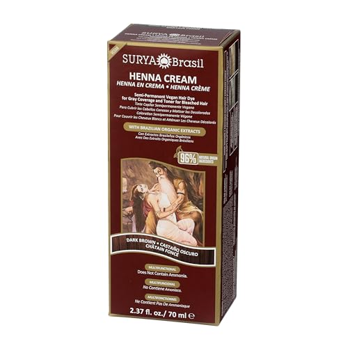 Dark Brown Henna Cream
