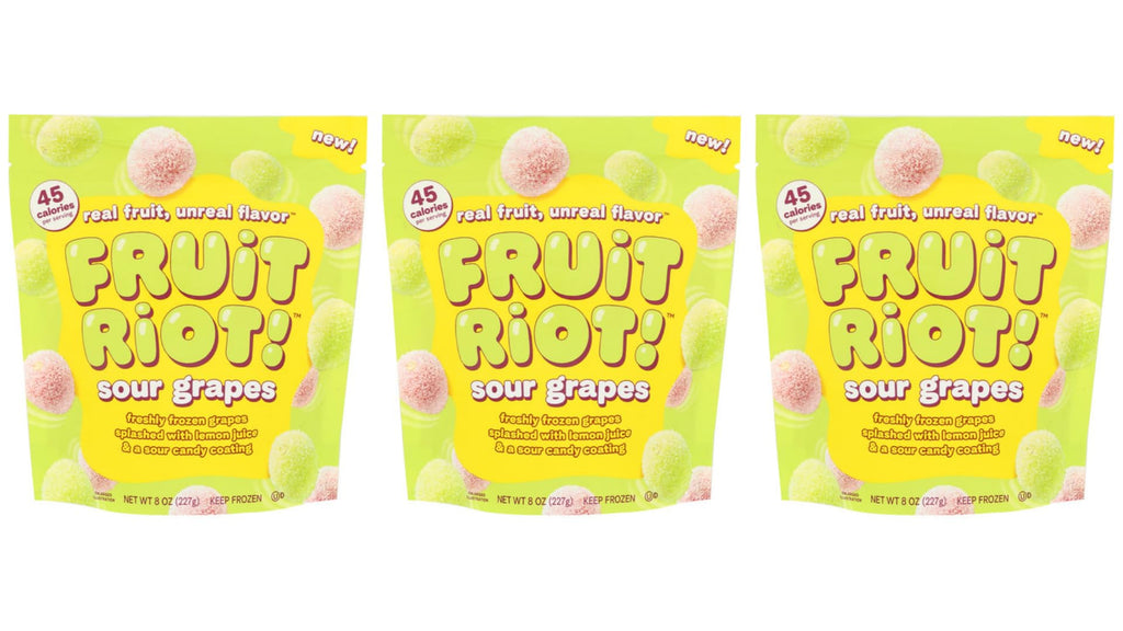 Frozen Sour Grapes Candy