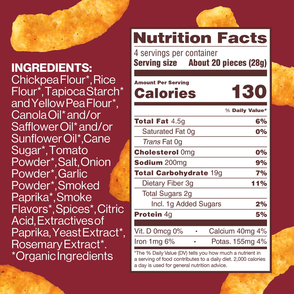 White Cheddar Flavored Chickpea Puffs