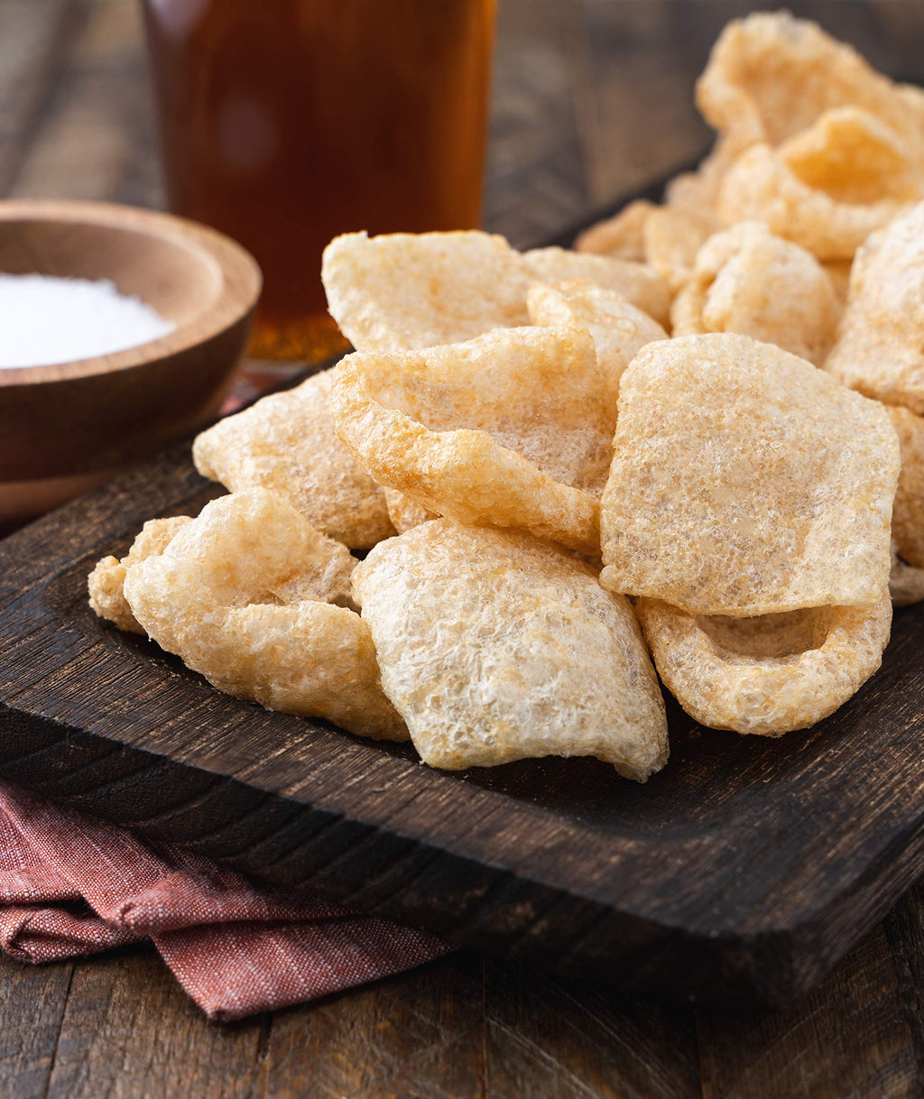 Pork Rinds Sea Salt 4 X