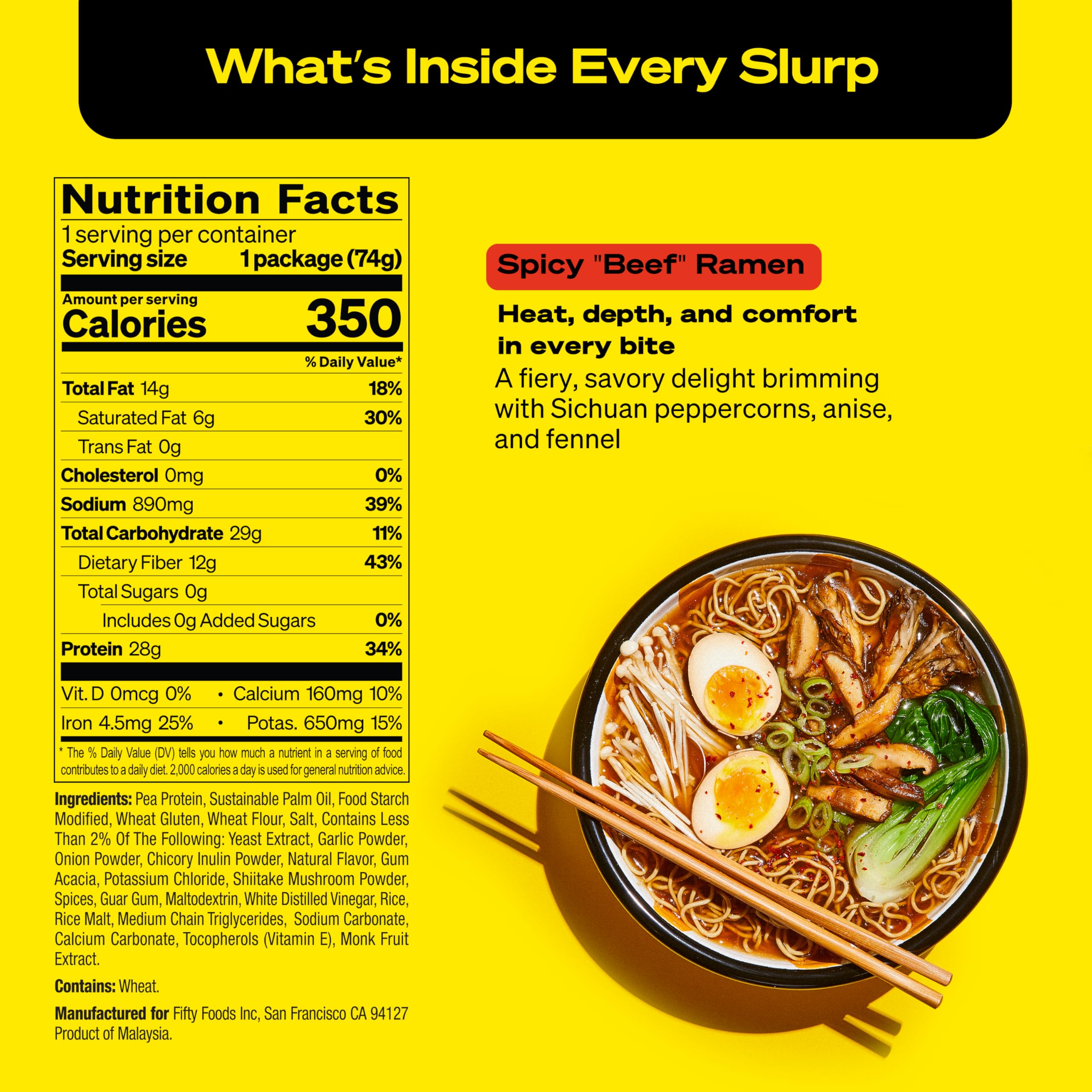 Ramen, Packaged Noodle Meal Kit, Ready to Eat