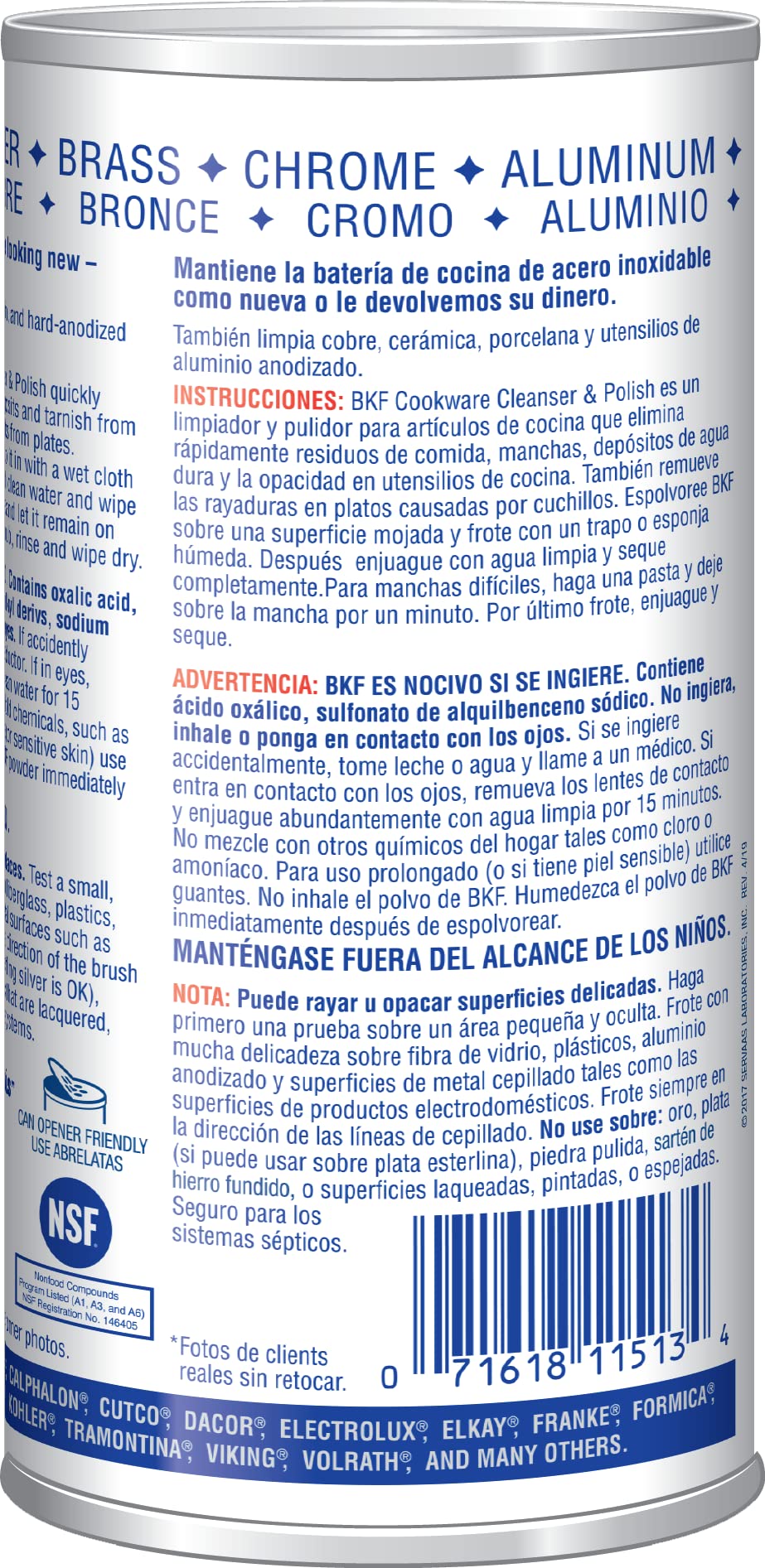 Superior Cookware Cleanser & Polish