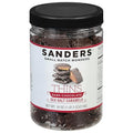 Dark Chocolate Sea Salt Caramel Thins . Tub