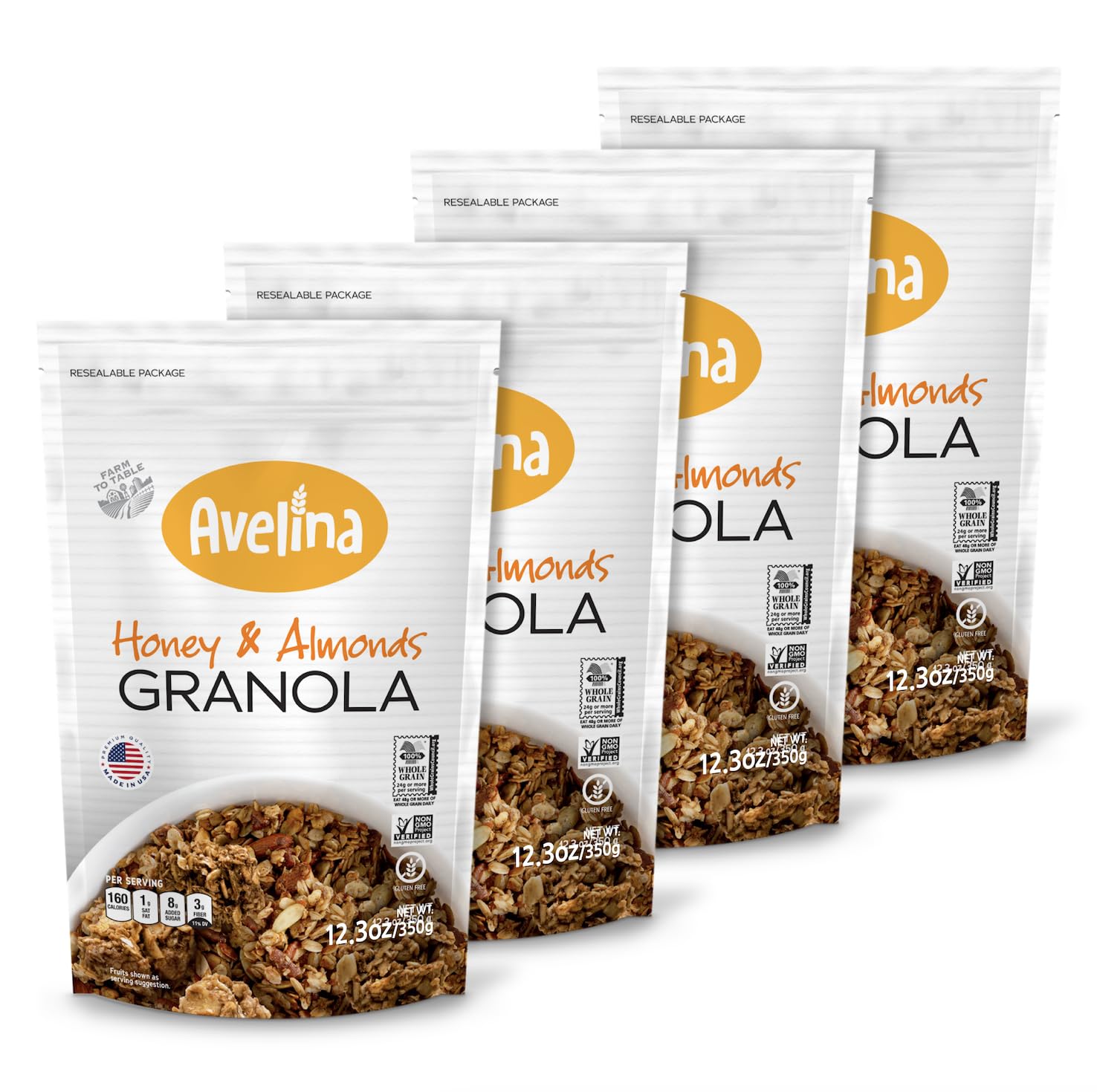 Granola Healthy Oatmeal-Based Cereal