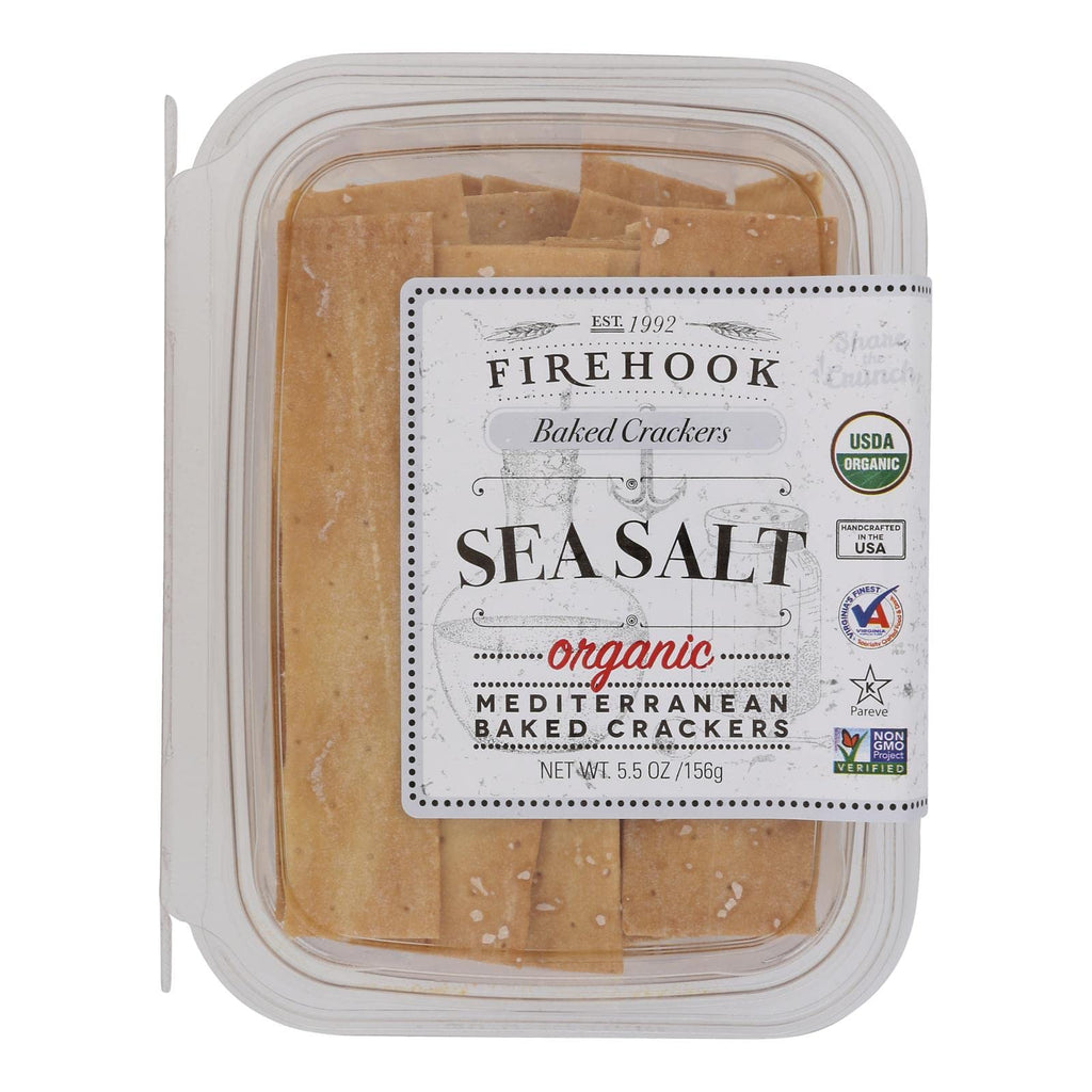 Mediterranean Baked Crackers Box Sea Salt