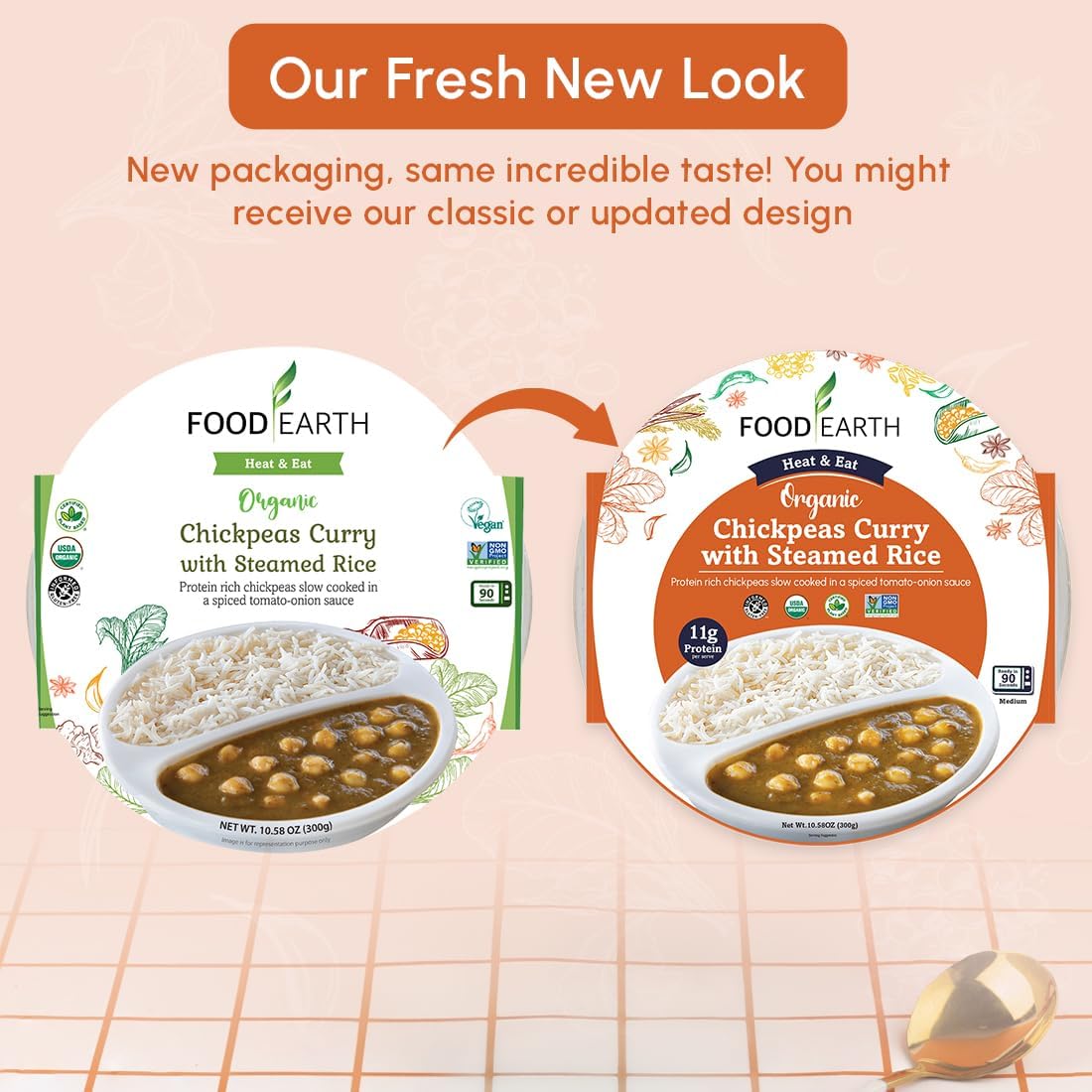 Ready-to-Eat Chickpeas Curry
