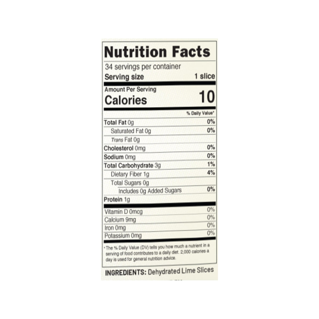 Dehydrated Lime Slices (12-Pack)