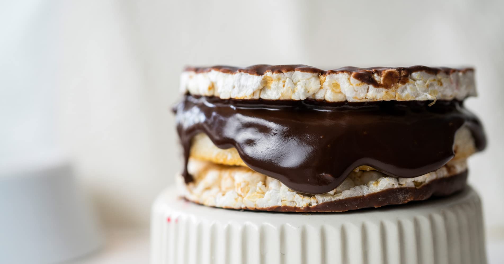 Snacks Topped Rice Cakes
