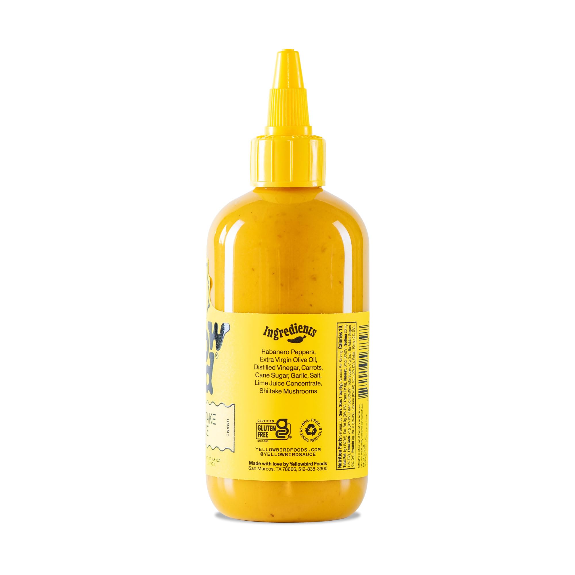 Yellowbird Small Batch Hot Sauce Collection – Garlic Shiitake