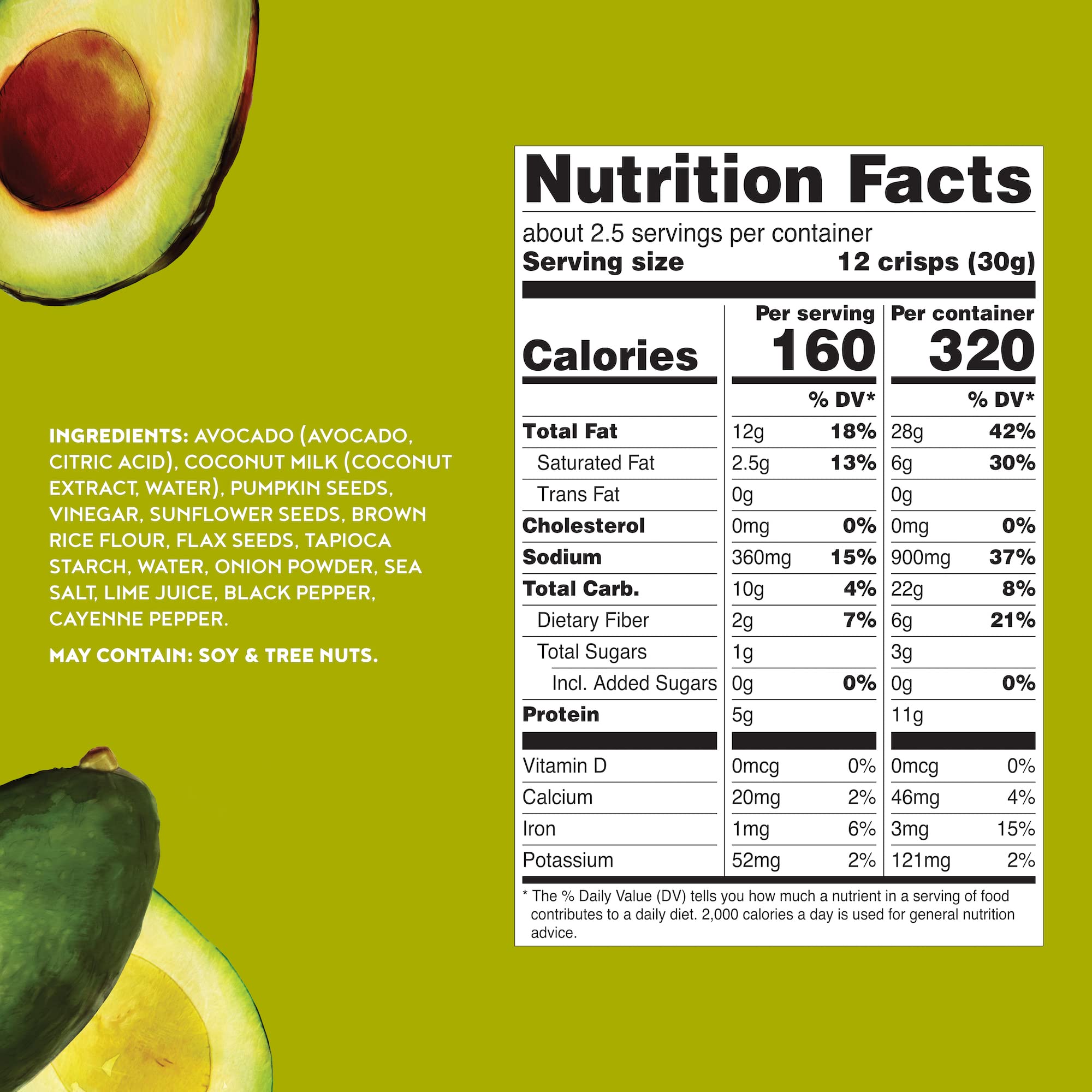 Avocado Crisps Or Crackers For Charcuterie Boards Guacamole