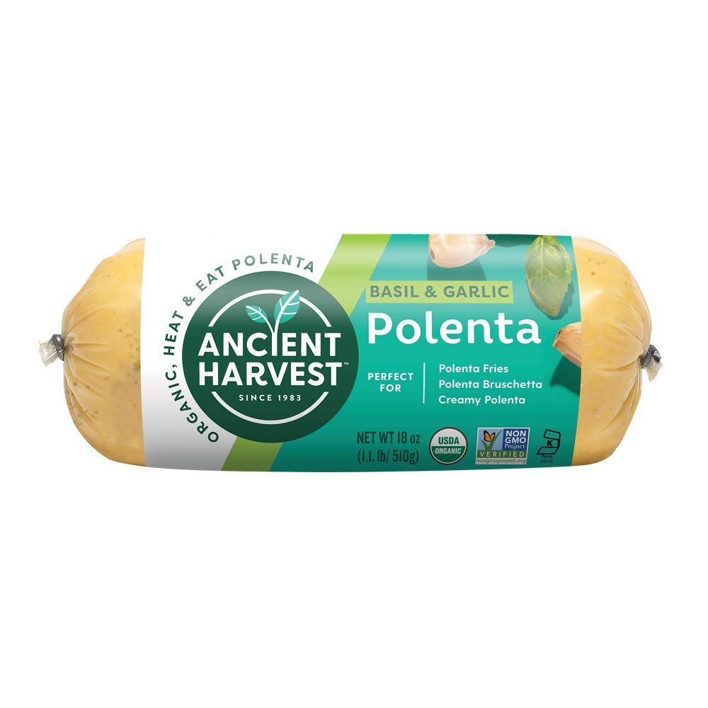 Organic Basil Garlic Polenta