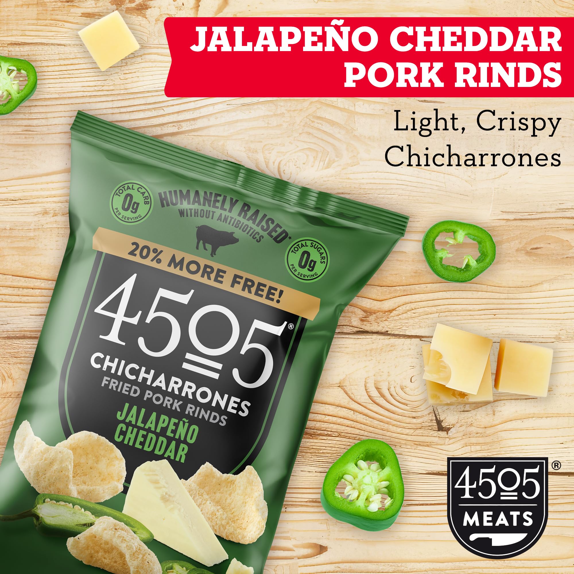 Chicharrones Fried Pork Rinds Protein