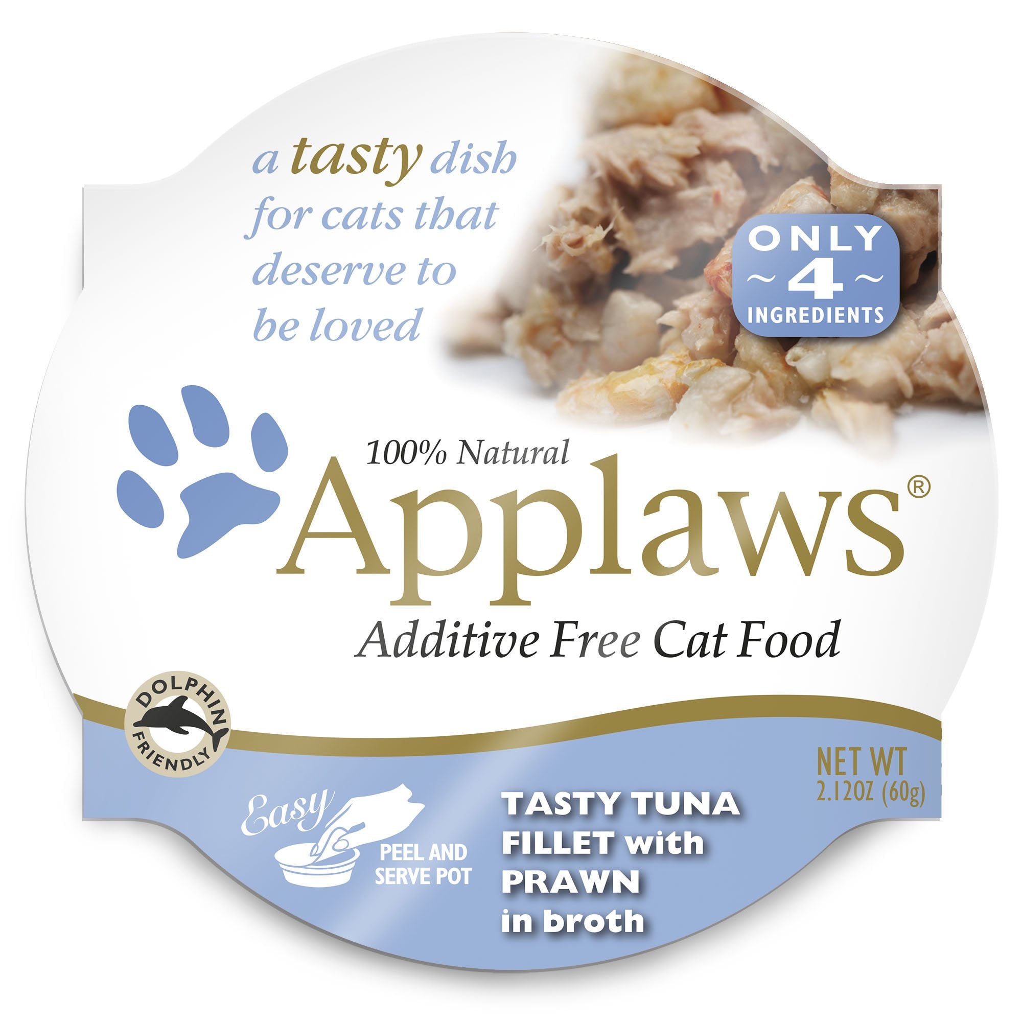 Tasty Tuna Fillet with Prawn Cat 18 Cups
