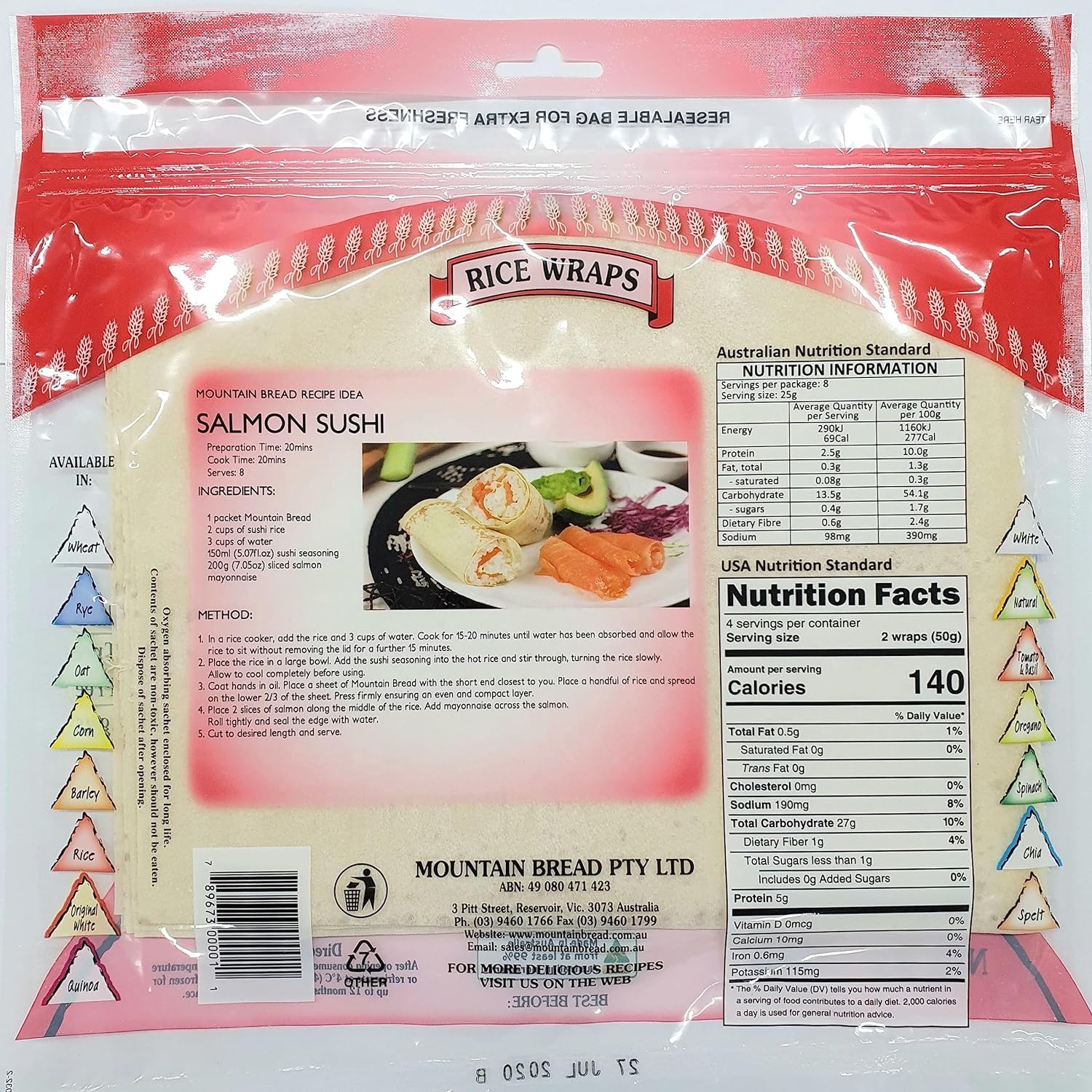 Wraps Paper-Thin Soft Flatbread