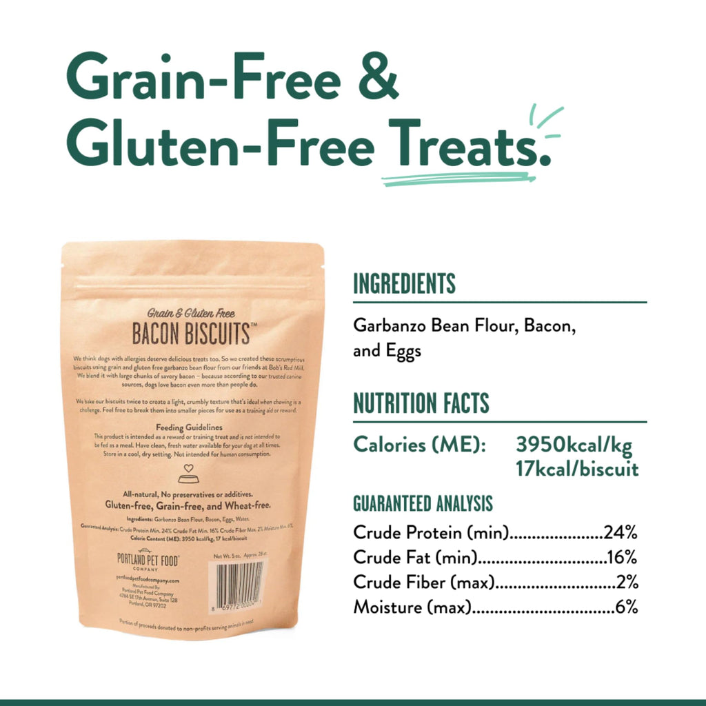 Portland Pet Company Grain & Biscuit Dog Treats Human-Grade