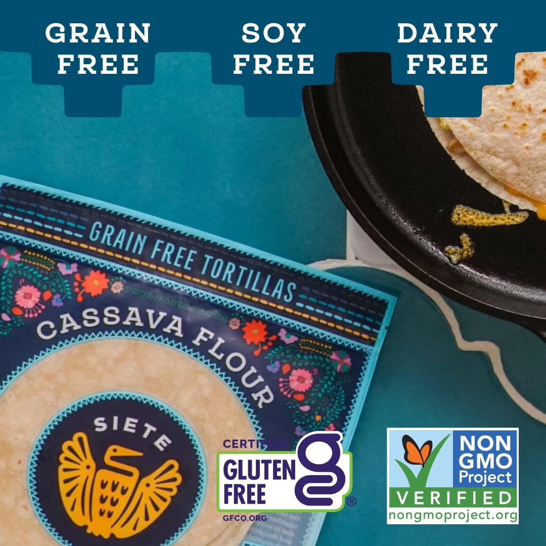 Cassava Flour Tortillas