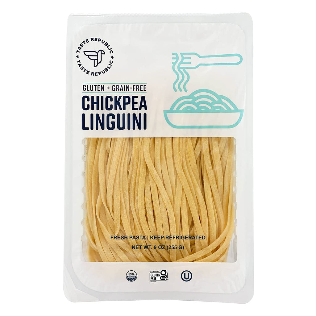 Linguini Cooks in Just 3 Minutes Chickpea Pasta