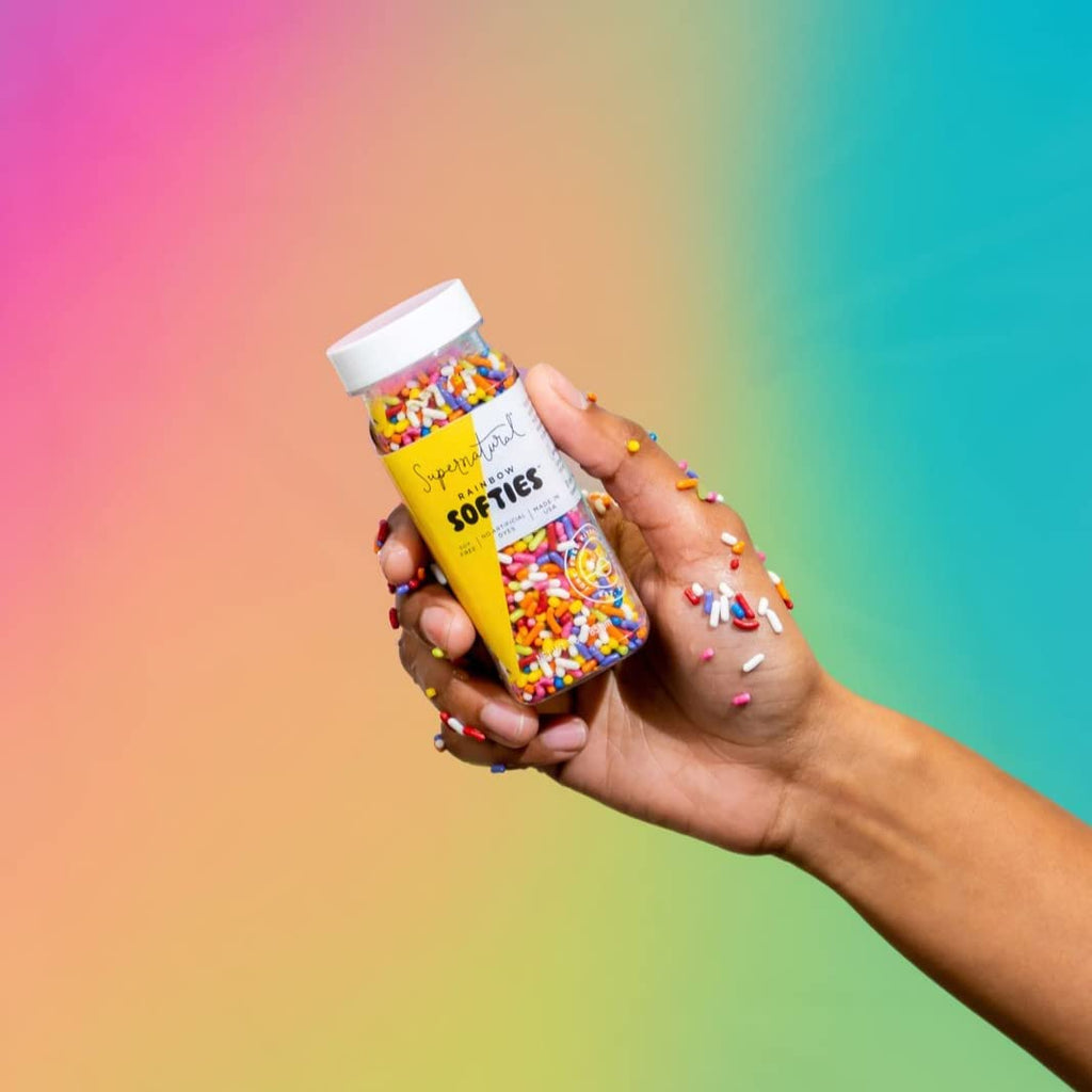 Rainbow Softies Natural Sprinkles Artificial Dyes