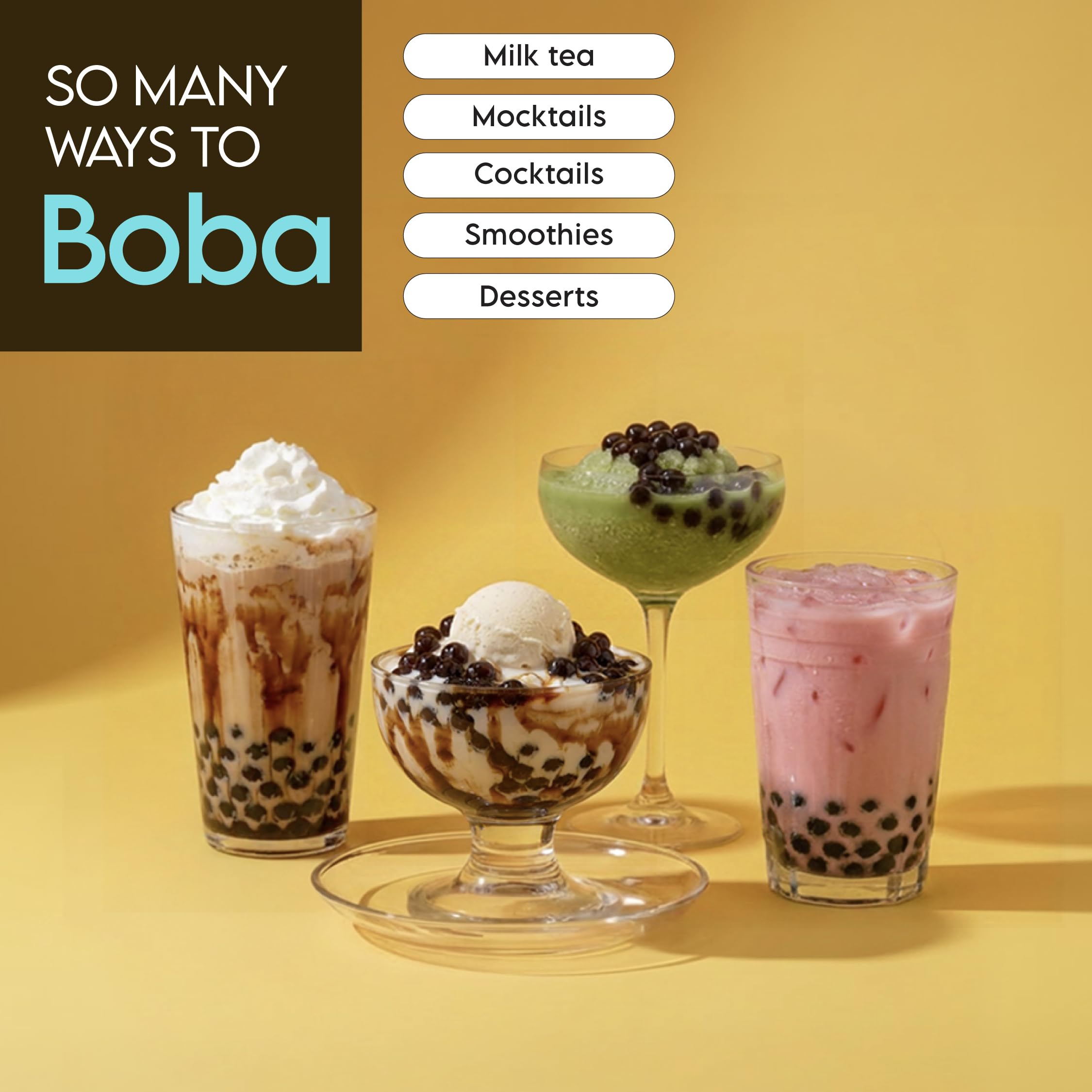 Brown Sugar Boba Bubble Tea