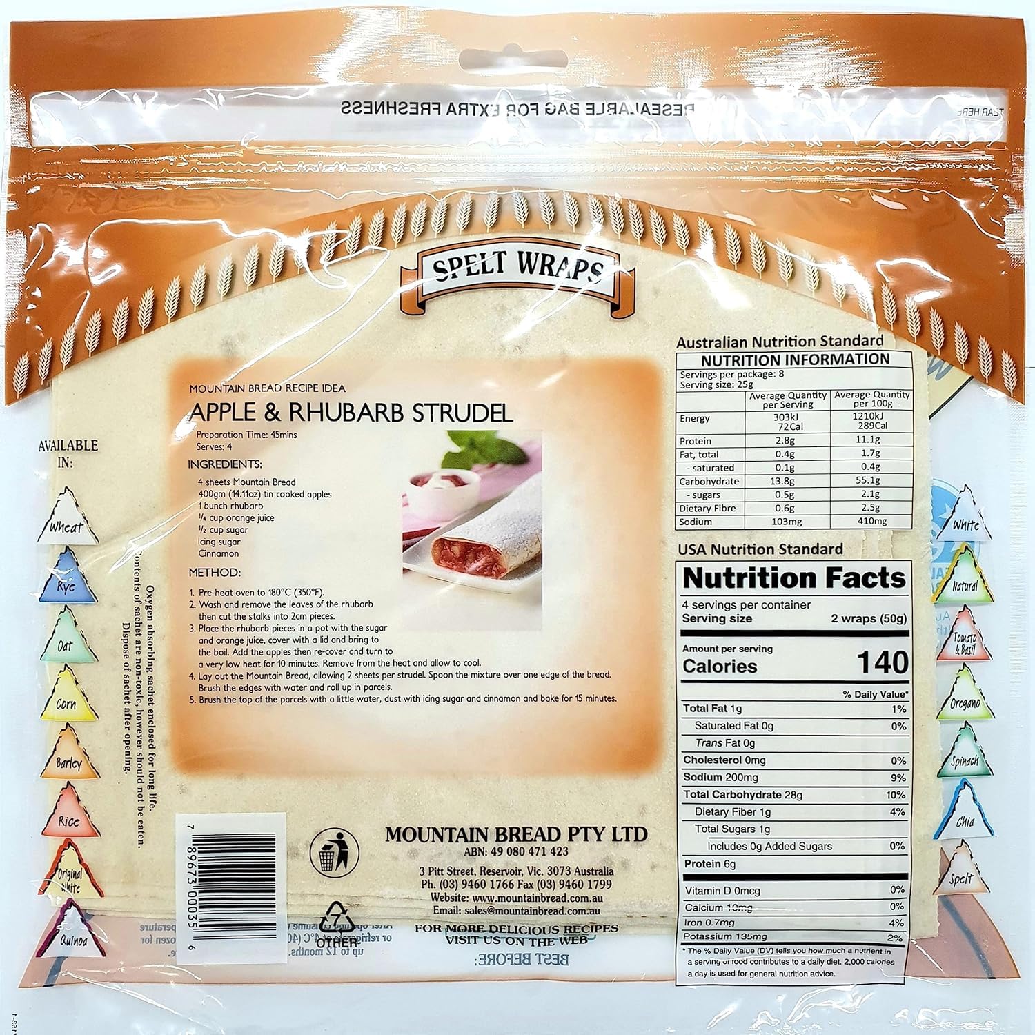 Wraps Paper-Thin Soft Flatbread