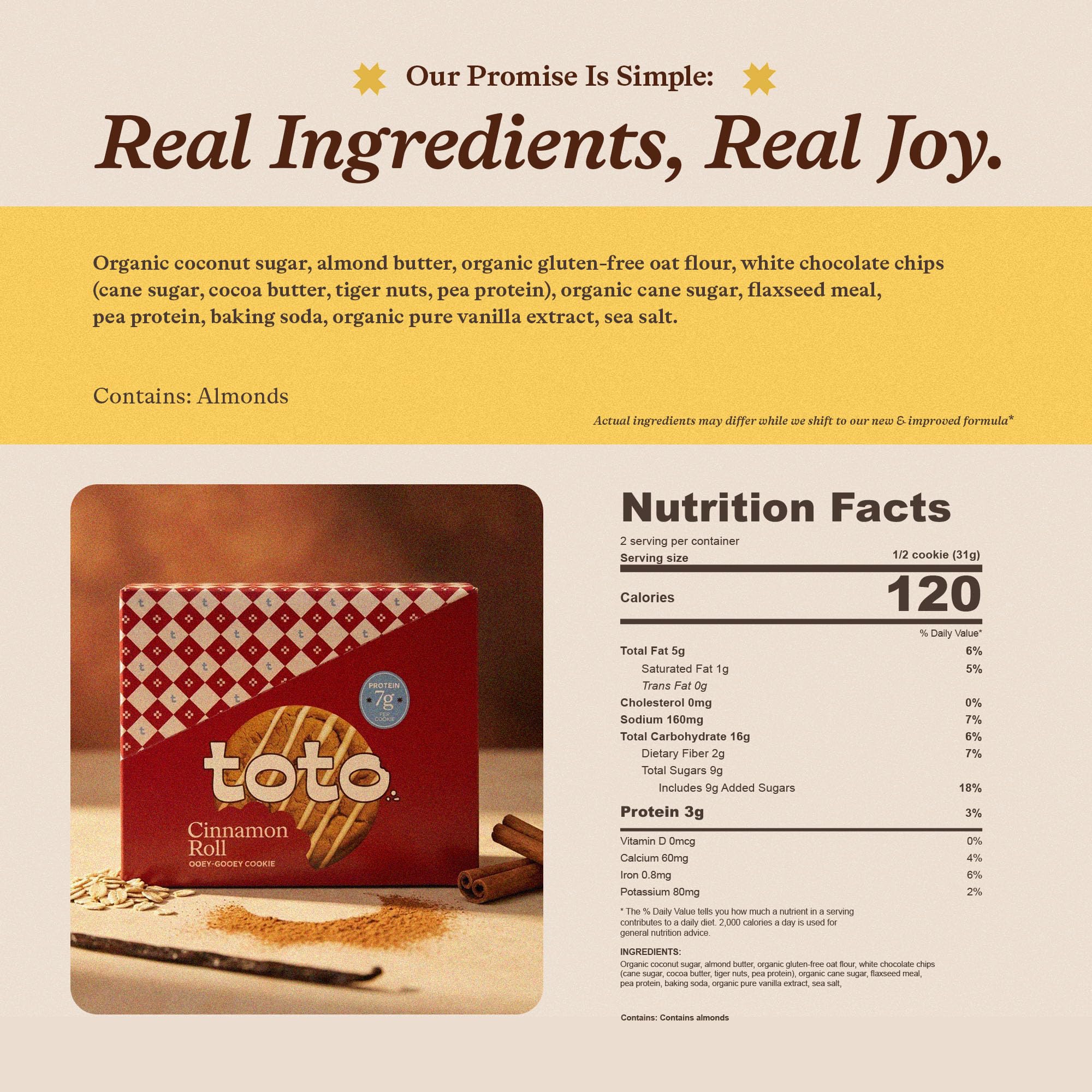 Individually Wrapped Protein Cookies