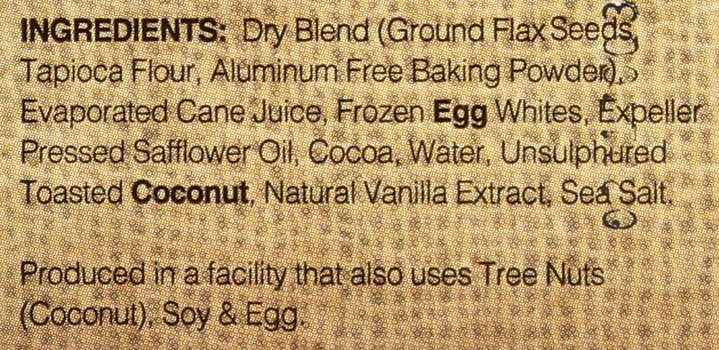 Brownie Toasted Coconut Frozen