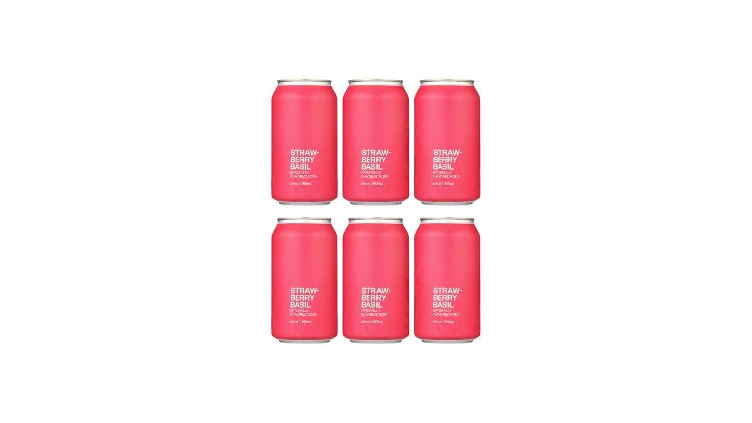 United Sodas America Soda Strawberry Basil 12 FO