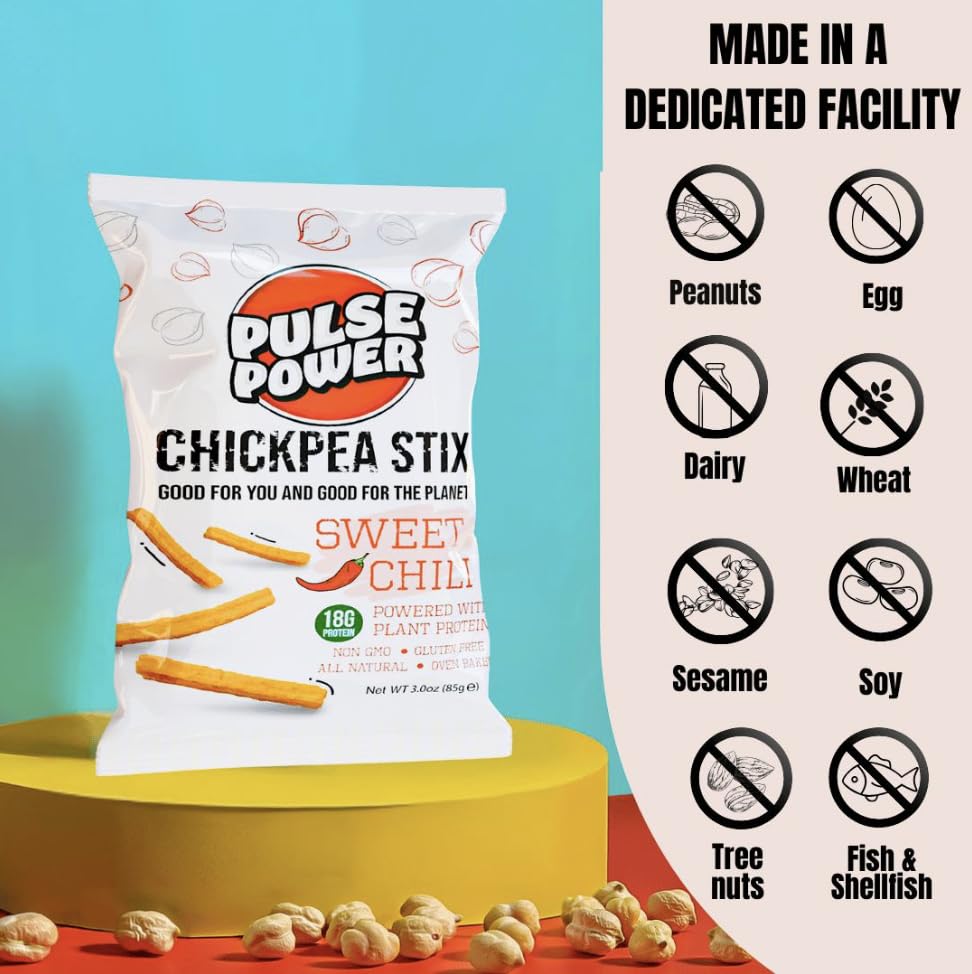 Chickpea Stix Crunchy Snacks